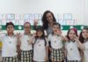 Alunos do Ensino Fundamental assistem aulas de Libras em escola de Cariacica
