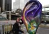 Jovem surda de Altônia tem pintura exposta em São Paulo