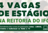 IFG oferta estágio em Goiânia nas áreas de Libras e Audiovisual