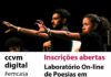 Laboratório On-line de Poesias em Libras e Português abre inscrições