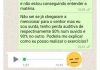 Aluna surda tenta tirar dúvida pelo WhatsApp e professor responde por áudio