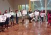 A Comunidade Surda de Maceió protestou neste sábado (30) contra o digital influencer Léo Lins