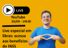 INSS transmite live em Libras