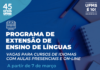 Programa oferece vagas para estudo de Libras