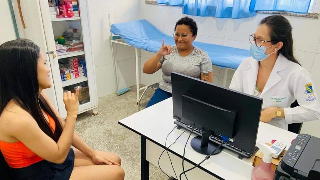 libras posto de saúde