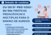 Último dia para inscrever o Curso de Pedagogia Surda como tutor ou cursista
