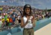 Medalhista de bronze, Rayssa Leal usa Libras para mandar mensagem