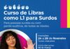 Smed abre inscrições de Libras nÃvel 1 para surdos até dia 28