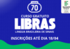 Curso gratuito de Libras está com inscrições abertas