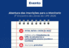 Abertura das Inscrições para Monitoria – 3º Encontro da Libras da UPE 2026