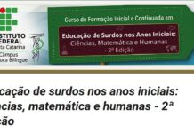 IFSC abre inscrições para curso EaD gratuito sobre educação de surdos nos anos iniciais