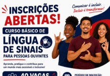 Inscrições abertas para o Curso Básico de Língua de Sinais