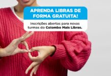 Inscrições para novas turmas do Colombo Mais Libras estão abertas