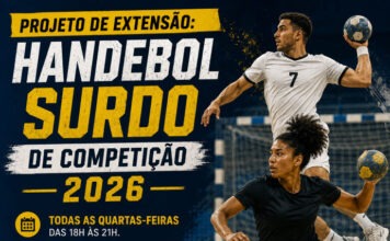INES abre inscrições para projeto de extensão focado no handebol para surdos