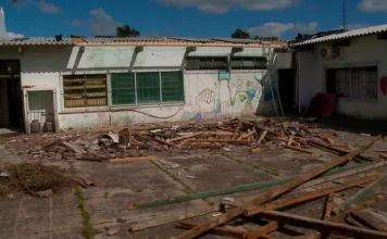 Escola de surdos mais antiga do RS acelera reconstrução após danos causados por ciclone