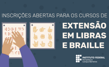 IFPE abre inscrições para cursos básicos de extensão em Libras