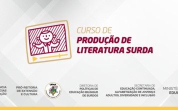 Inscrições abertas para o Curso de Produção de Literatura Surda